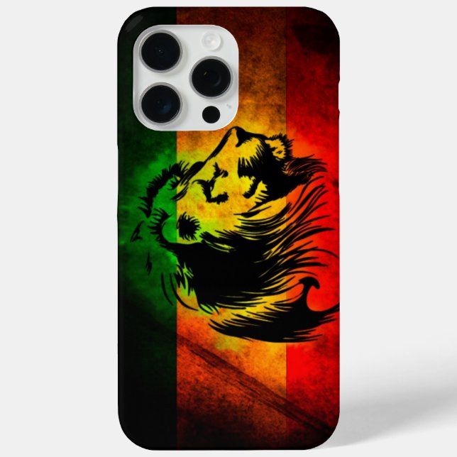cori rasta reggae graffiti flag lion Case-Mate iPhone case (Back)