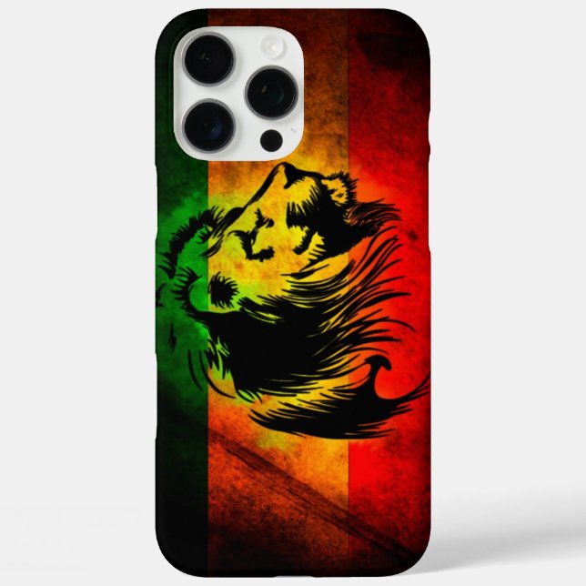 cori rasta reggae graffiti flag lion Case-Mate iPhone case (Back)