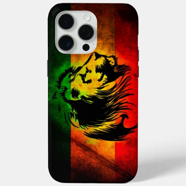 cori rasta reggae graffiti flag lion Case-Mate iPhone case (Back)