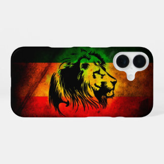 cori rasta reggae graffiti flag lion iPhone 16 case