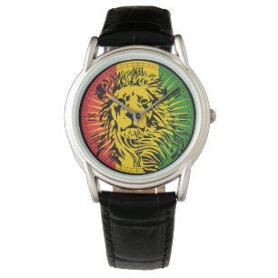 cori rasta reggae graffiti flag lion watch