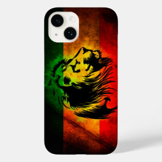 Cori Reith Rasta reggae music rasta flag lion Case-Mate iPhone 14 Case
