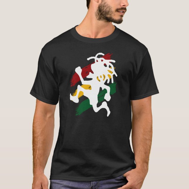 Cori Reith Rasta reggae T-Shirt (Front)
