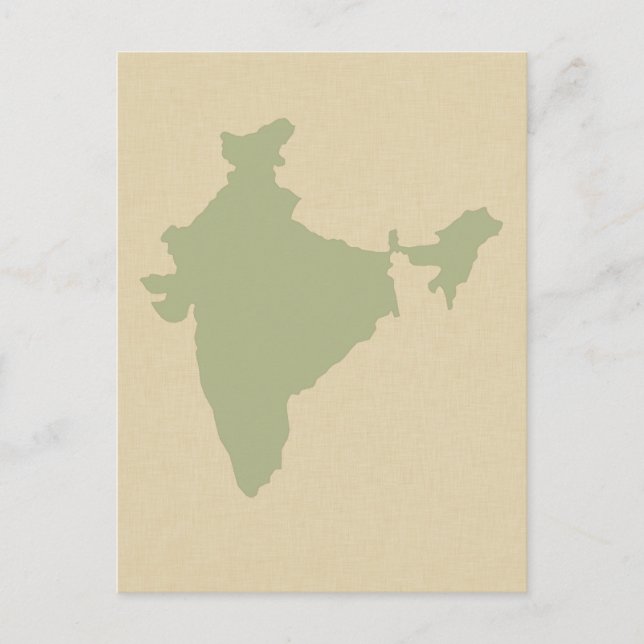 Coriander Blue Spice Moods India Postcard (Front)