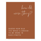 CORIANDER Boho Terracotta How Old Were They Sign