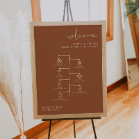 CORIANDER Boho Terracotta Wedding Icon Timeline