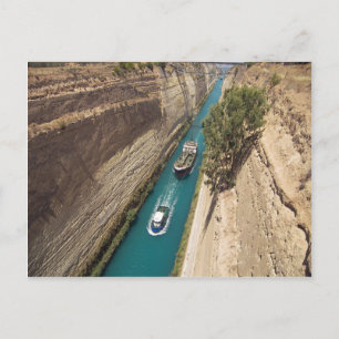 Corinth Canal Postcard