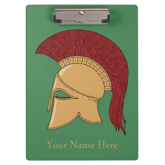 Corinthian Helmet Clipboard (Front)