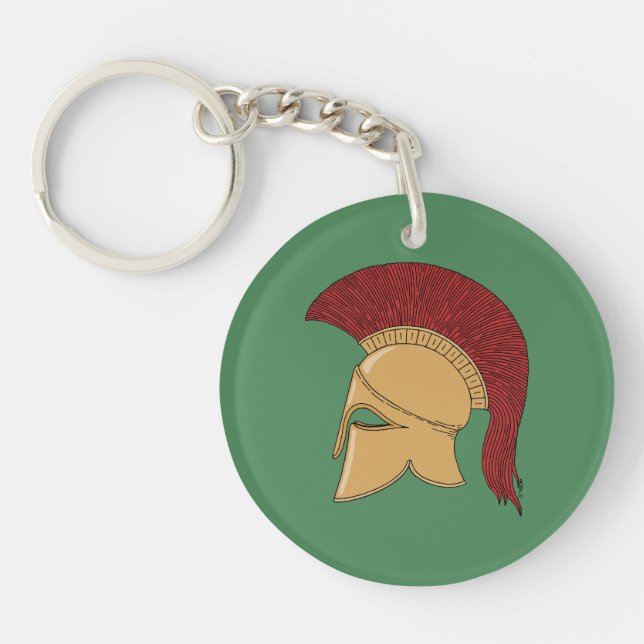 Corinthian Helmet Key Ring (Front)