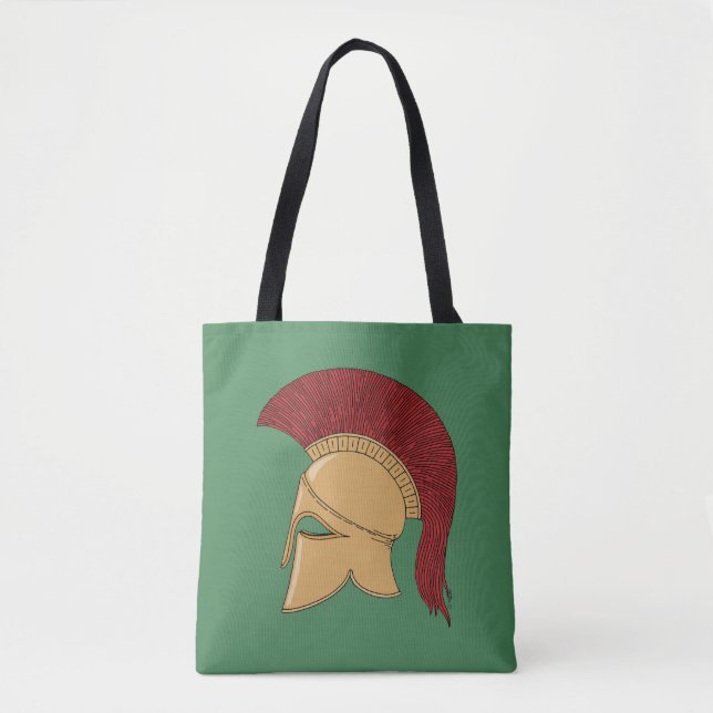 Corinthian Helmet Tote Bag (Front)