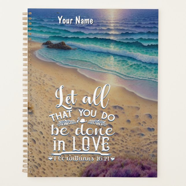 Corinthians 16-14 Love Planner (Front)