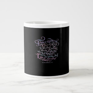 Corinthians Love Is Patient Love Is Kind Classic D Large Coffee Mug