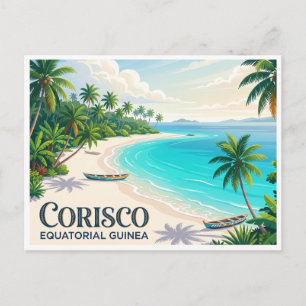 Corisco Island Equatorial Guinea Postcard