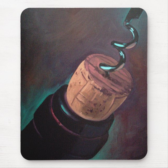 CORK AND OPENER HI-RES MOUSE MAT (Front)