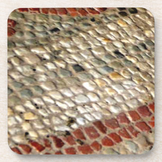 Cork backed high gloss coasters Roman Ruins, Eng.