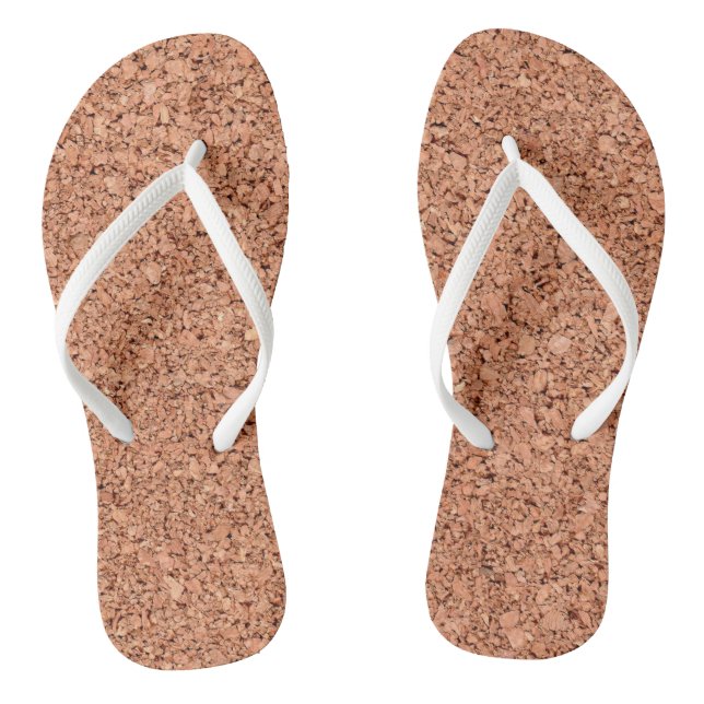 Cork Board Flip Flops (Footbed)