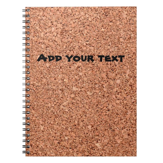 Cork Board - Personalized Notebook (Front)