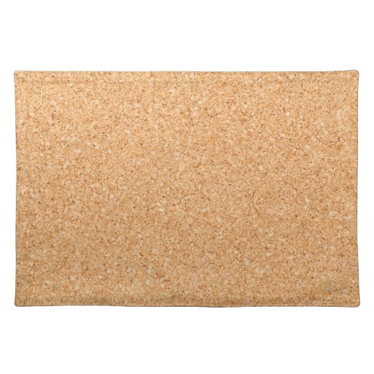 Cork Board Placemat Zazzle.co.uk