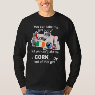 Cork Boarding Pass Cork Girl Cork T-Shirt