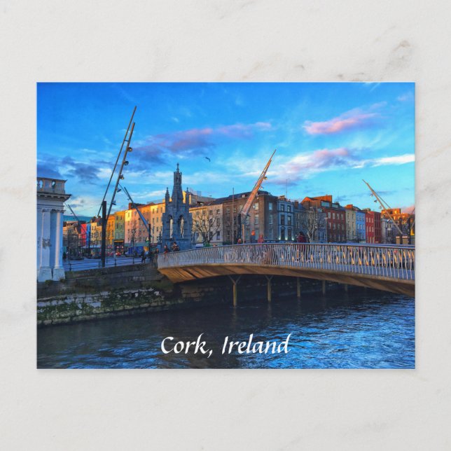 Cork City, Ireland Postcard (Front)