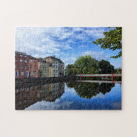 Cork City, Ireland Puzzle - Colorful Reflections