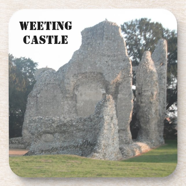 Cork Coasters Weeting Castle Weeting Norfolk UK (Front)