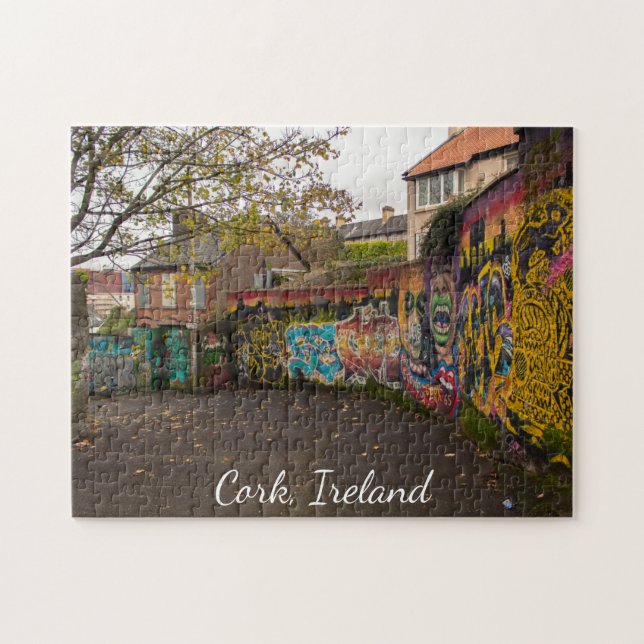 Cork Ireland Street Art Photography Puzzle (Horizontal)