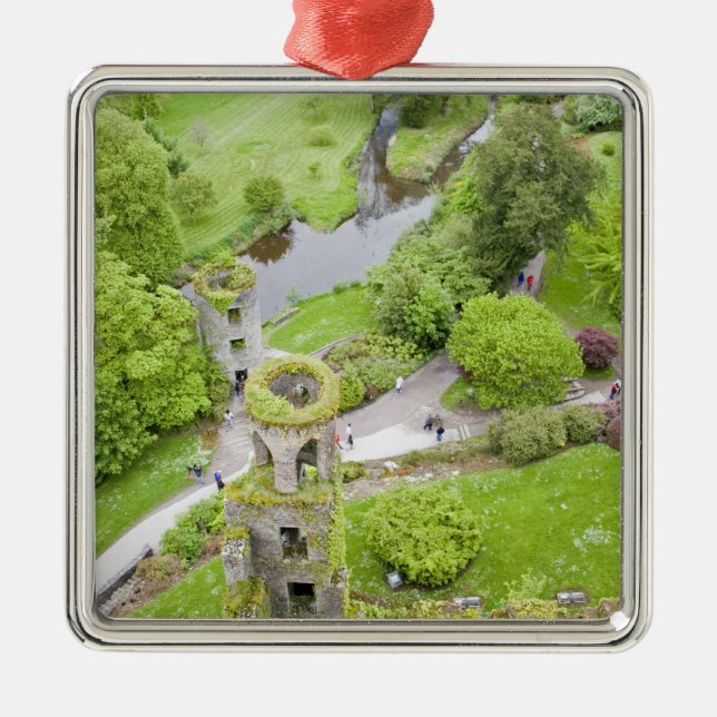 Cork, Ireland. The infamous Blarney Castle Metal Tree Decoration (Front)