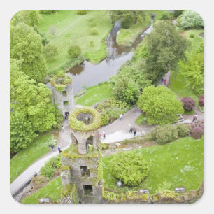 Cork, Ireland. The infamous Blarney Castle Square Sticker