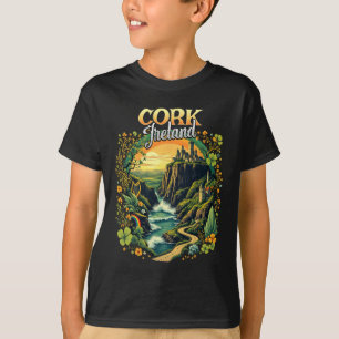 Cork Ireland Vacation Trip Travel Irish Souvenir T-Shirt
