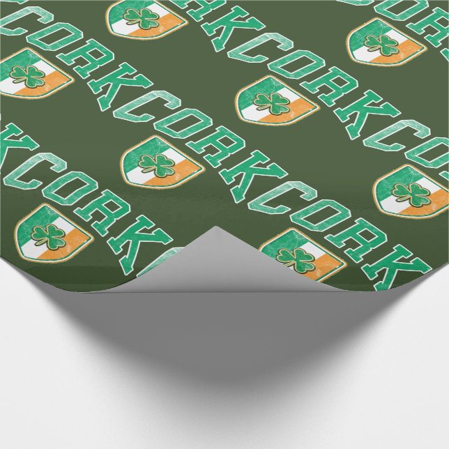 CORK Ireland Wrapping Paper (Corner)