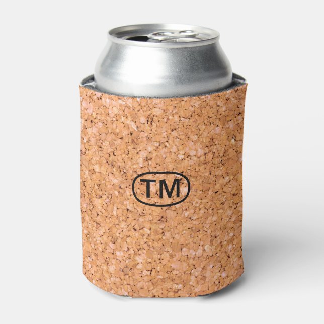 Cork Look  Can Cooler (Can Front)