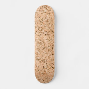 Cork oak pattern skateboard