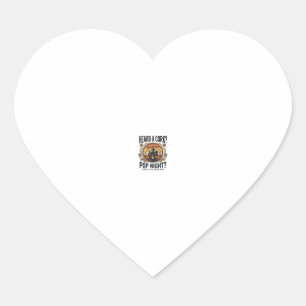 Cork Pop Halloween Haunted House Vintage Shirt_1 Heart Sticker
