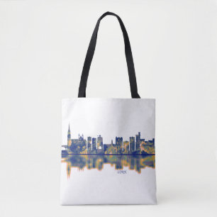 Cork Skyline Tote Bag