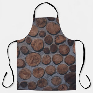 Cork wood decors apron