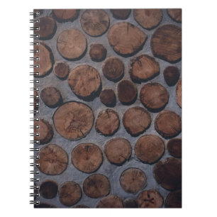 Cork wood decors notebook