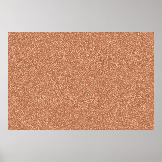 Corkboard Bulletin Board Textured Poster (Front)