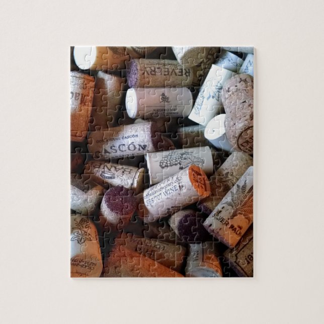 Corks a plenty jigsaw puzzle (Vertical)