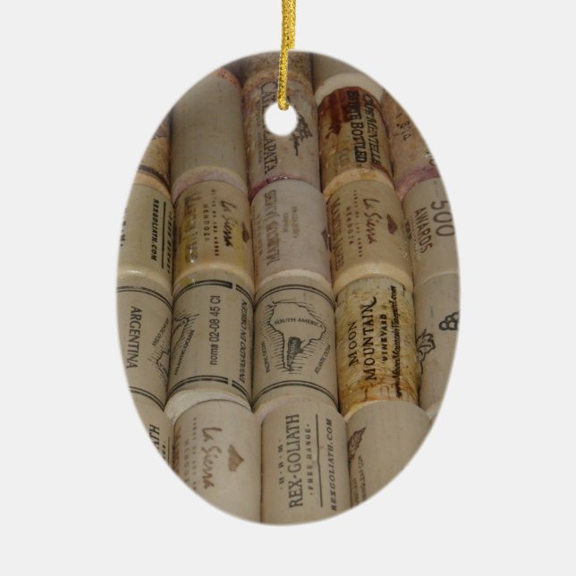 Corks Ceramic Tree Decoration (Front)