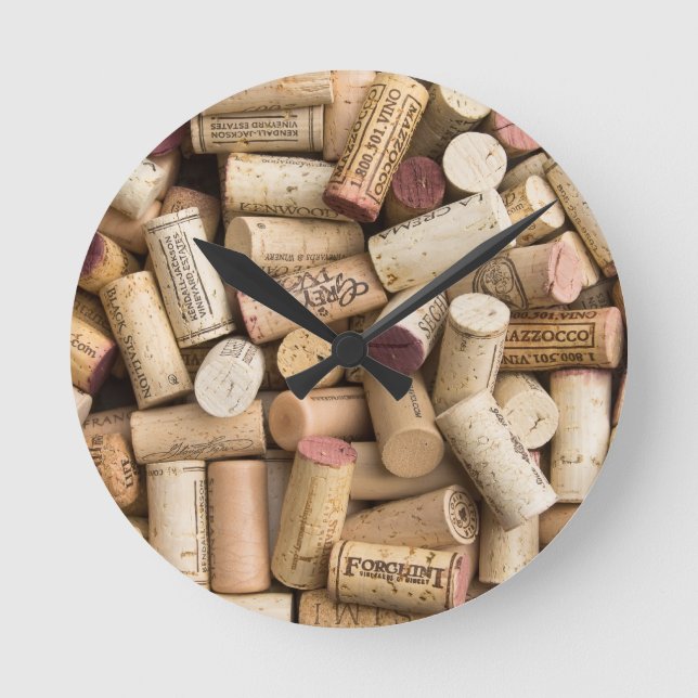 Corks Galore Round Clock (Front)