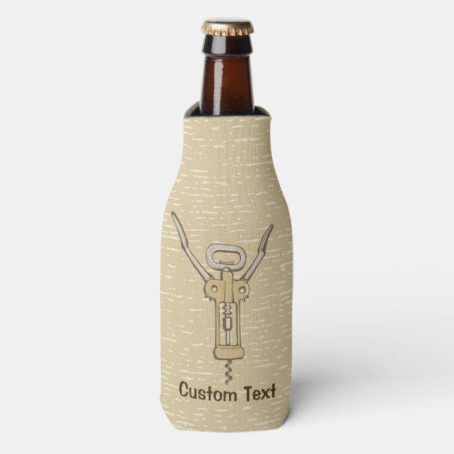 Corkscrew Bottle Cooler (Bottle Front)