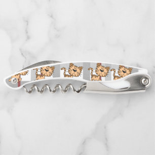 Corkscrew Bottle Opener Cat