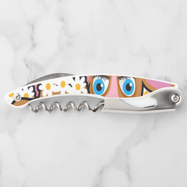 Corkscrew Bottle Opener Cow (Back)