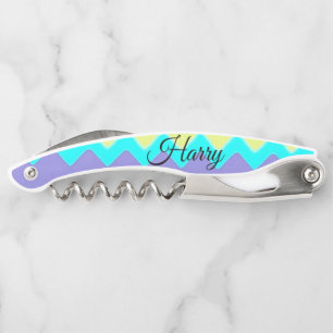 Corkscrew Bottle Opener Pastel
