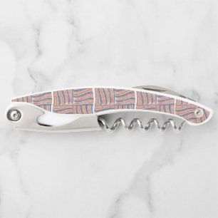Corkscrew Bottle Opener Stripe