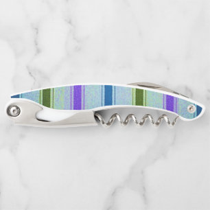 Corkscrew Bottle Opener Stripe