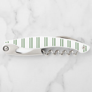 Corkscrew Bottle Opener Stripe