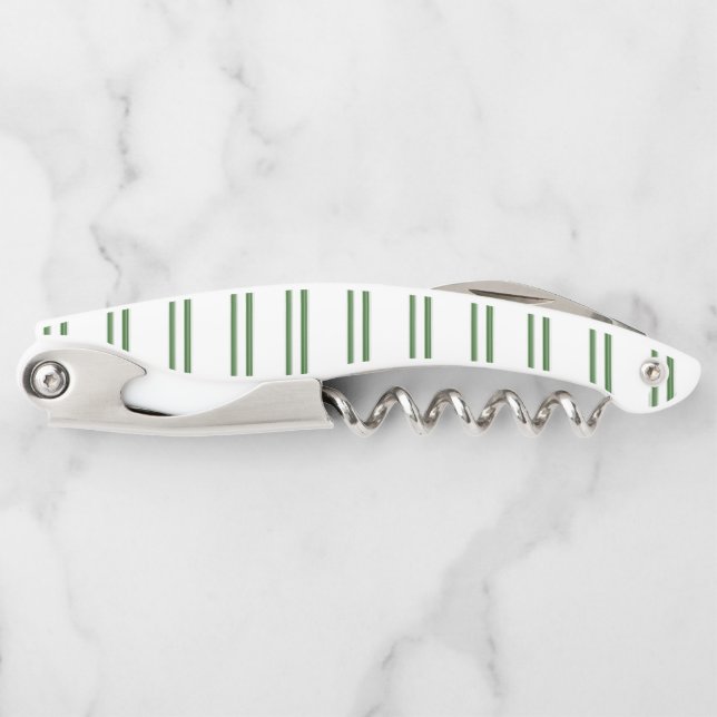 Corkscrew Bottle Opener Stripe (Front)