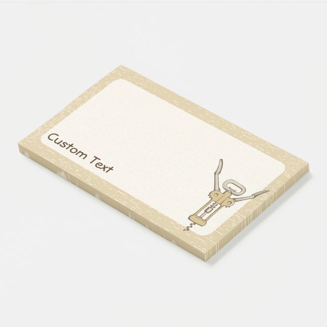 Corkscrew Post-it Notes (Angled)